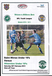 St. Mirren v Hibs 2011