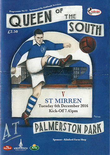 Queen of the South v St.Mirren 2016