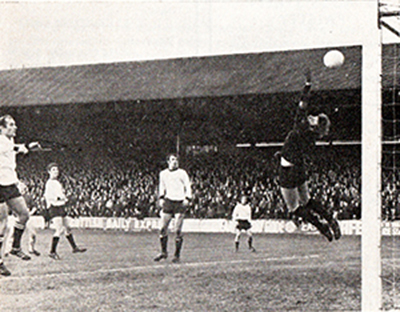 Hugh Gilshan (not in picture) is on hand to net