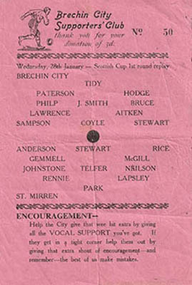 Brechin C. v St.Mirren 1953