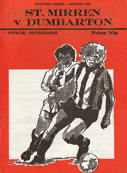 St. Mirren v Dumbarton 1977