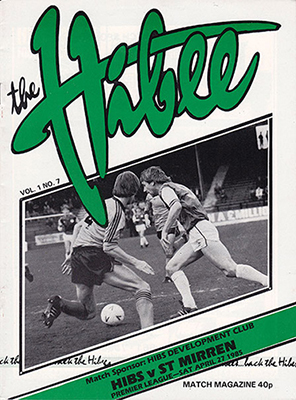 Hibs v St. Mirren 1985