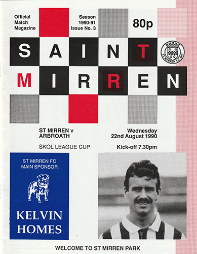 St. Mirren v Arbroath 1990