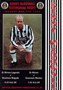 St. Mirren v Morton 1996