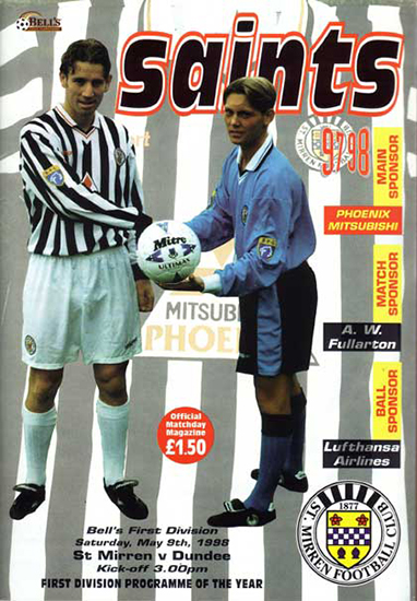 St.Mirren v Dundee 1998