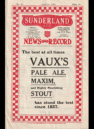 Sunderland v St. Mirren, 1929